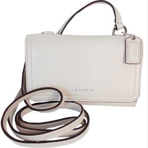 Never used ivory COACH CROSS BODY BAG